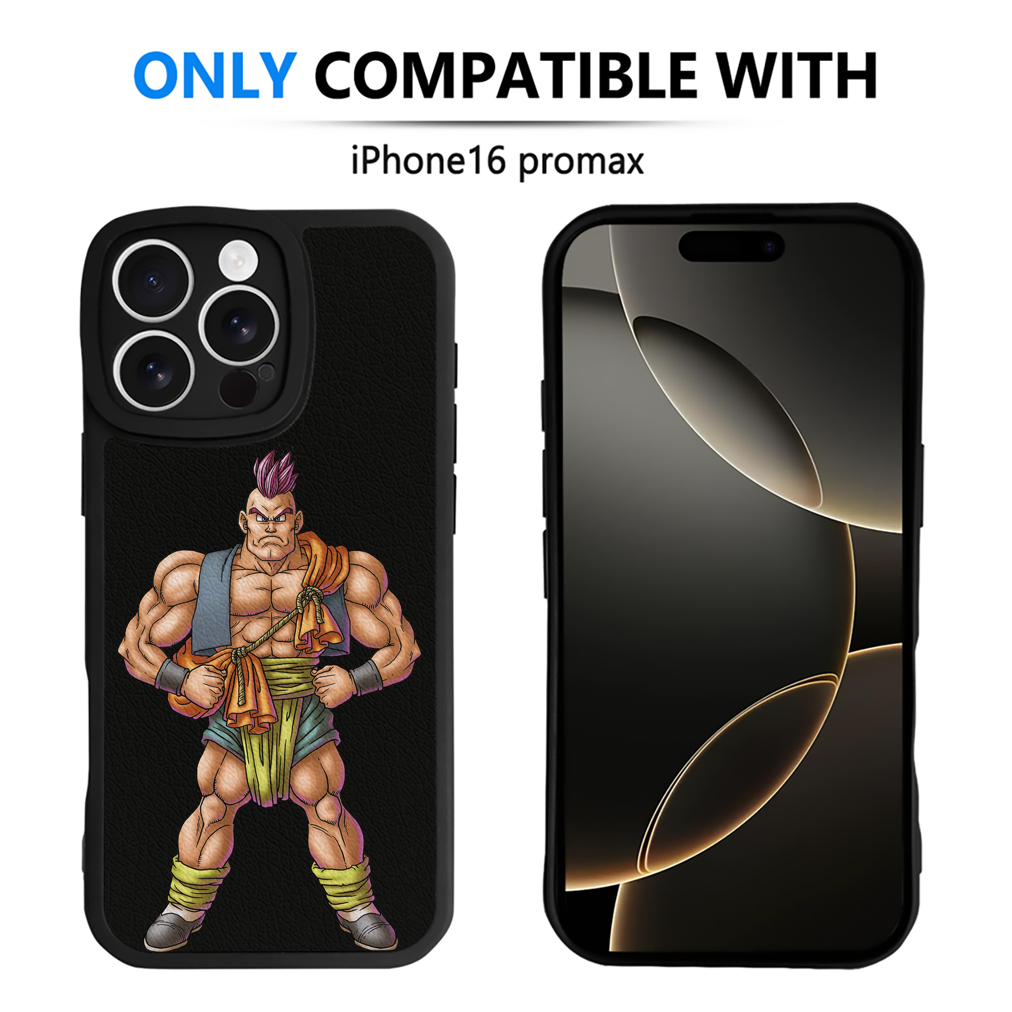 （画像用） ドラゴンクエスト Doragon Kuesuto Dragon Quest 【iPhone 16シリーズ対応】シリコンスマホケース（レザー調） 材質：シリコン